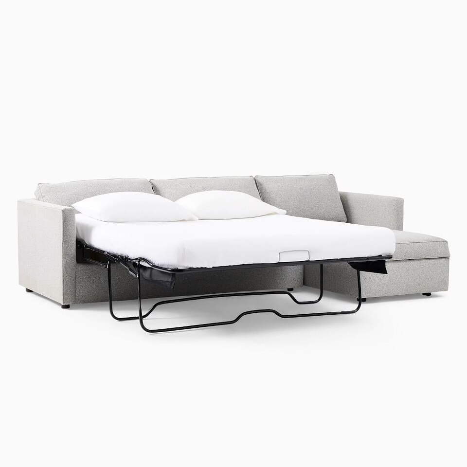 Harris Sleeper Modular Sofa w/ Storage Chaise West Elm UK